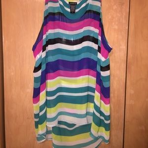 ⛄️ 25% OFF 2 or More Bundle! TORRID Tank (sheer)